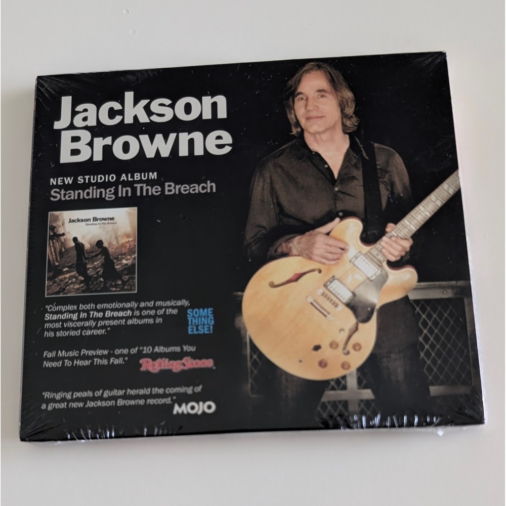 Jackson‎ Browne Standing In The Breach CD 2014 New Sealed Starbucks Edition